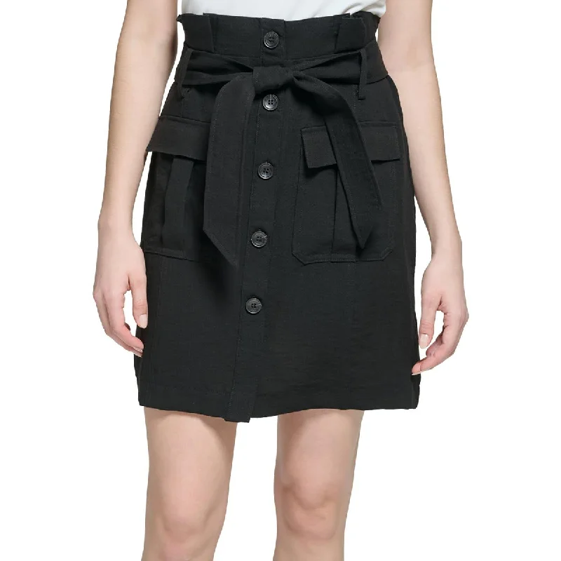 Womens High Rise Above Knee Pencil Skirt breathable skirt fabric