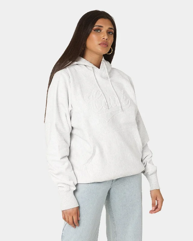 Carre Forme CLS Hoodie Light Grey Hoodie with Stripes Bold Sporty