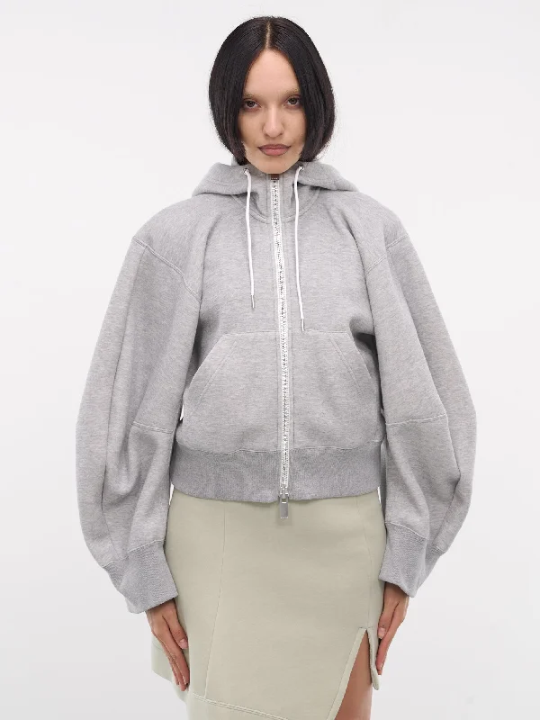 Sponge Sweat Hoodie (24-07394-376-LIGHT-GREY) Hoodie with Reflective Safety Nightwear