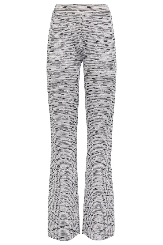 Knit Sequin Trouser Trousers stylish elegant