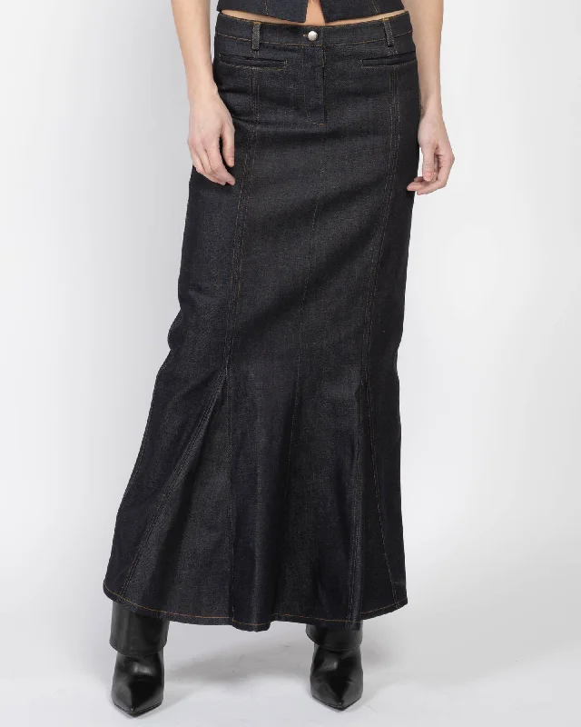 Alis Skirt leather skirt bold