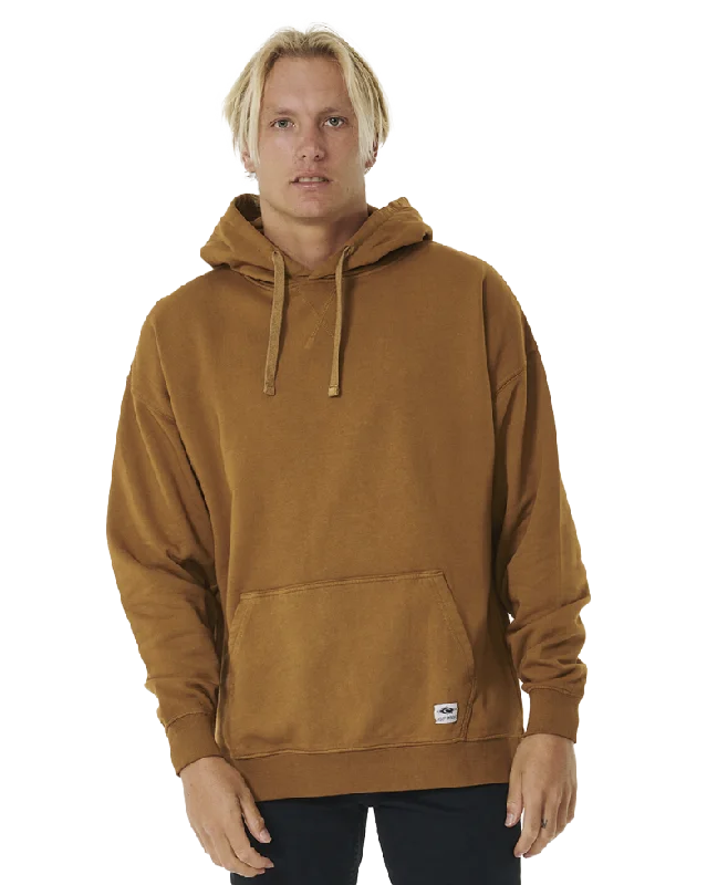 Original Surfers Hoodie in Gold Hoodie with Turtle Neck Cozy Winter