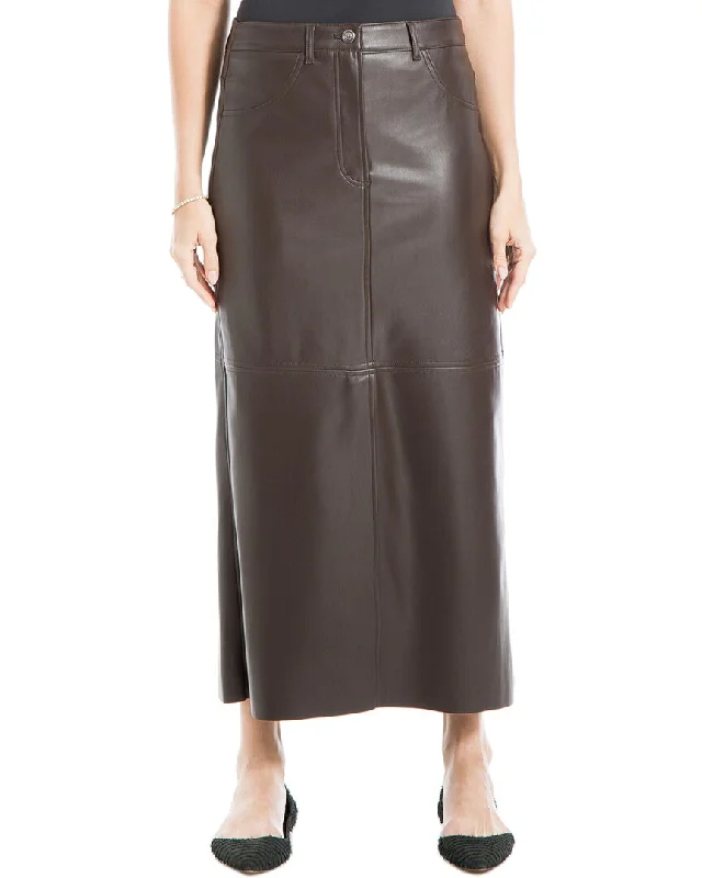 Max Studio Long Skirt velvet skirt luxurious