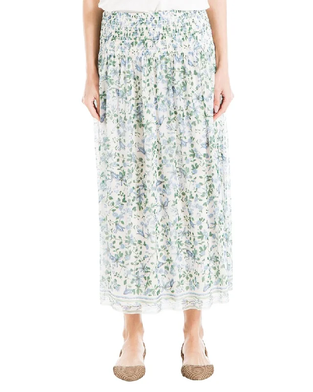 Max Studio Maxi Skirt floral skirt print