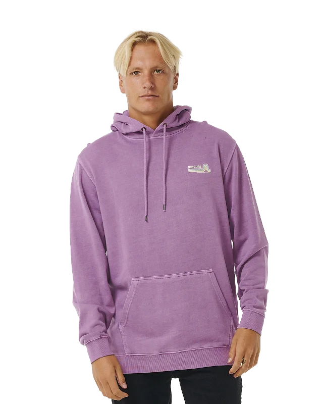 Surf Revival Hoodie in Dusty Purple Hoodie Jacket Zipper Layering