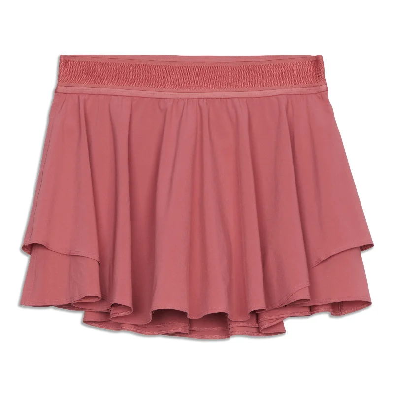 Court Rival High Rise Skirt - Resale lace skirt intricate