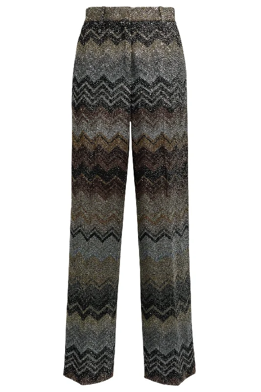 Zig Zag Trouser Pant Trousers trendy modern