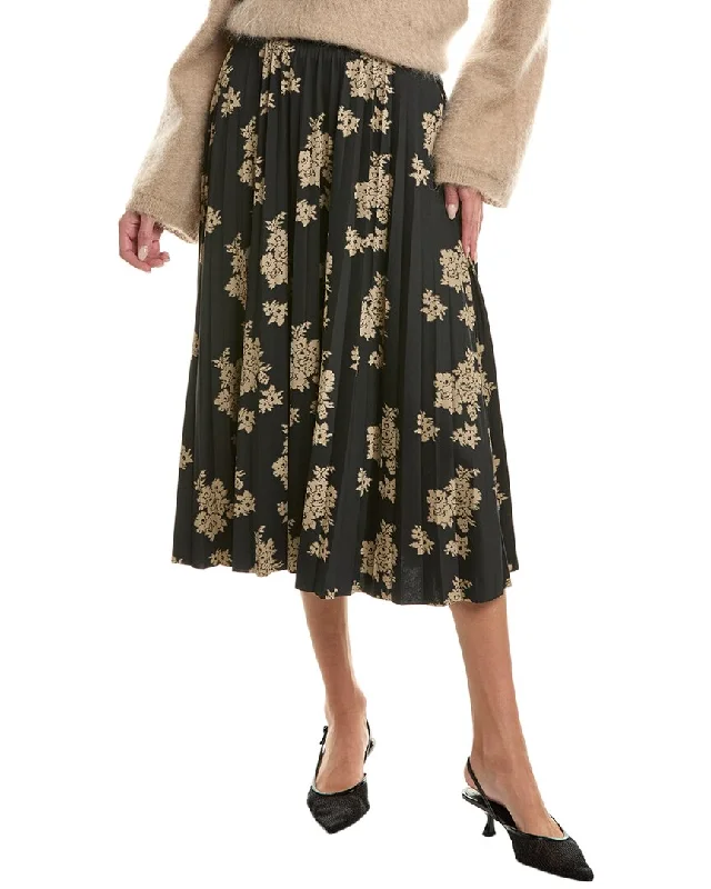 Nanette Nanette Lepore Midi Skirt chiffon skirt airy