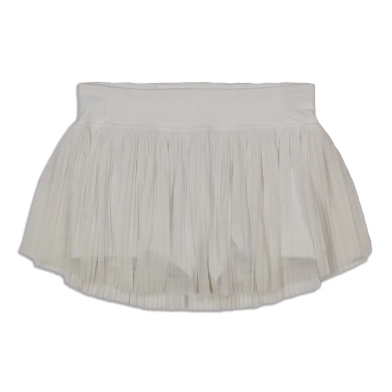 Just Pleat It Skirt - Resale lace skirt romantic