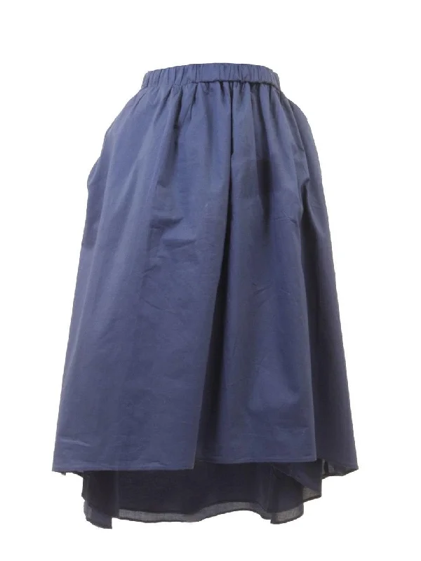 The Lines in Between Hi-Lo Skirt corduroy skirt cozy