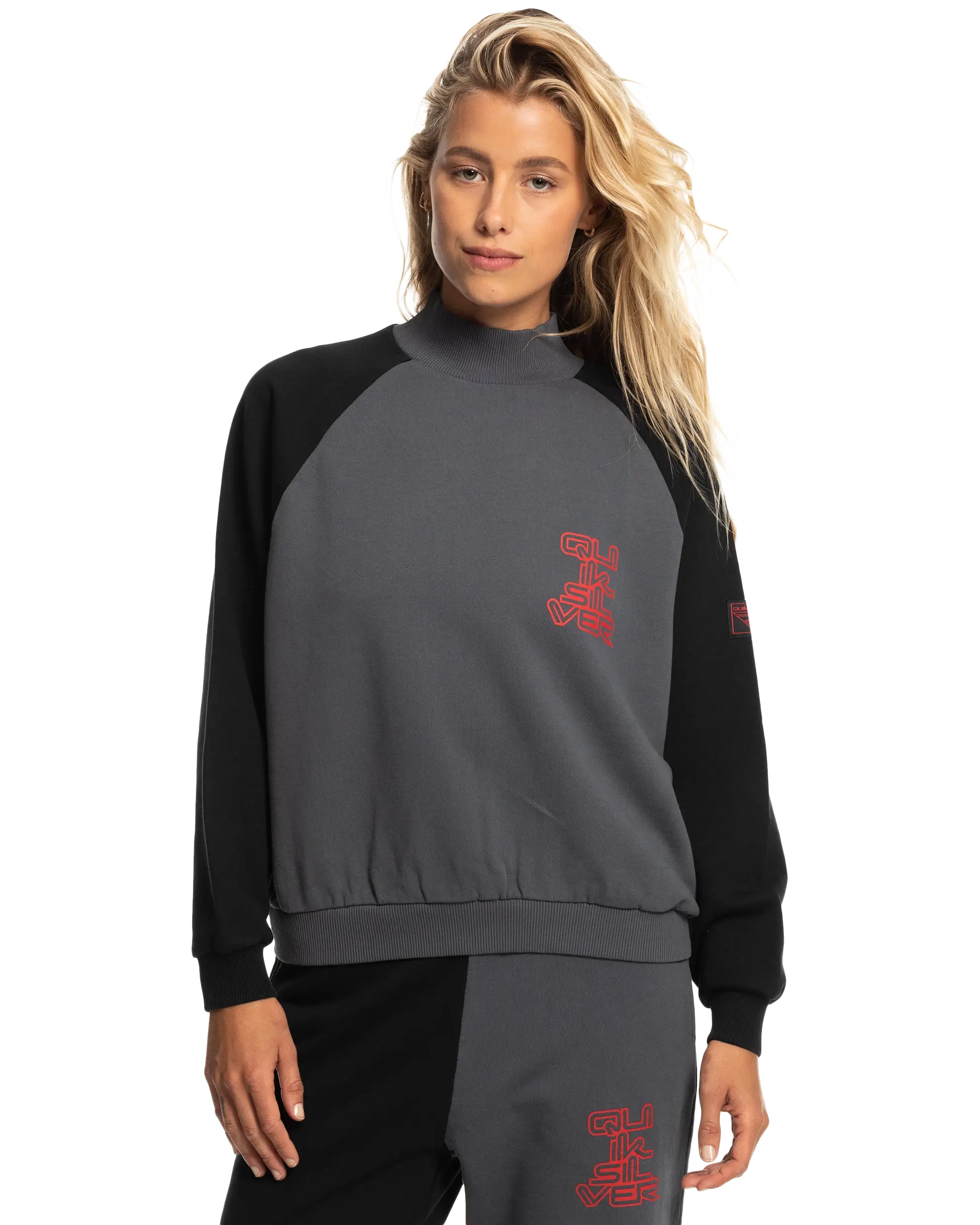 Stranger Things Upside Down Sweatshirt in Iron Gate Hoodie with Back Slit Movement Comfort