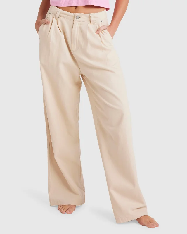 Womens Sunny Canvas Trousers Trousers Top Rated