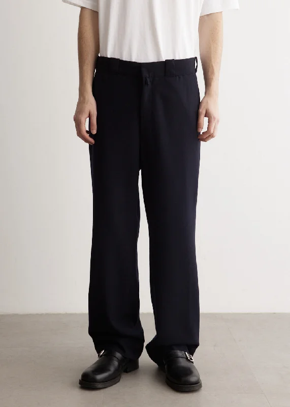 Wool Serge Pants Trousers Limited Edition,