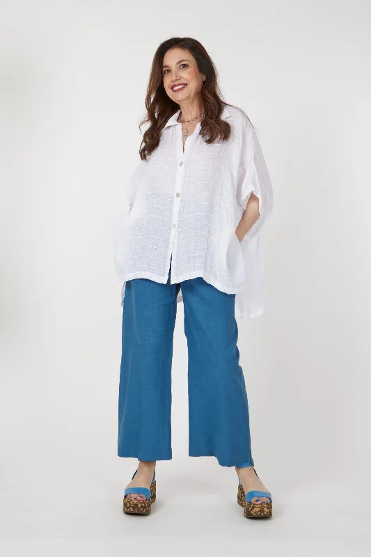 Juna Origami Trousers | Wedgewood Trousers Denim Blue