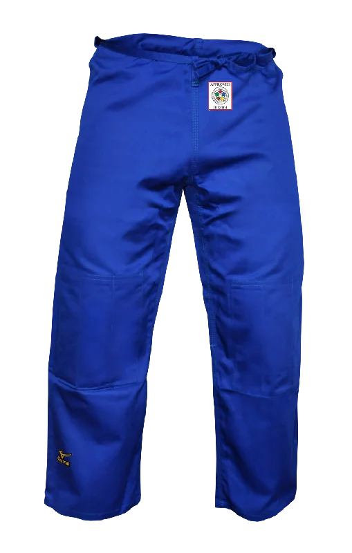 Mizuno IJF Red Label Pants Blue Stretch Straight,