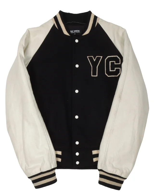 AW02 "Virginia Creeper" Varsity Jacket Nylon Jacket Polyester Jacket Spandex Jacket