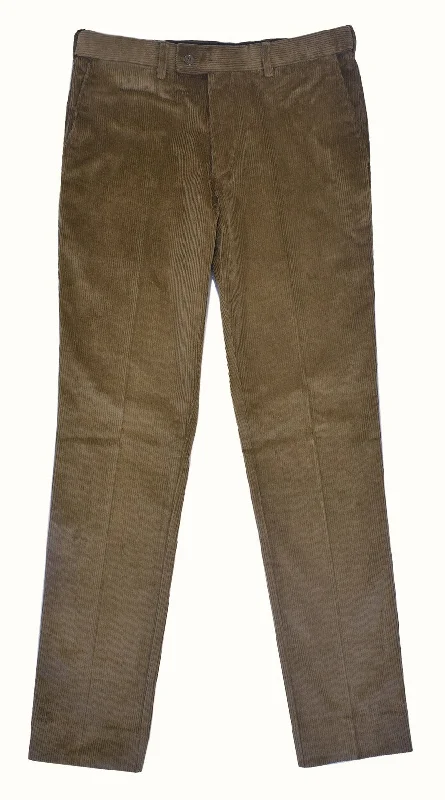 Country Look - Texel Cord Trouser - Taupe Trousers Floral Bohemian