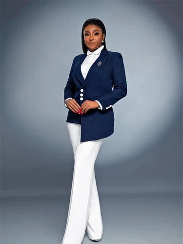 Women's Simple Slim Fit Pants & Suits Set Best Seller Skinny,