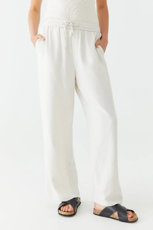 Loose Fit Long Linnen Trousers Trousers New Arrival