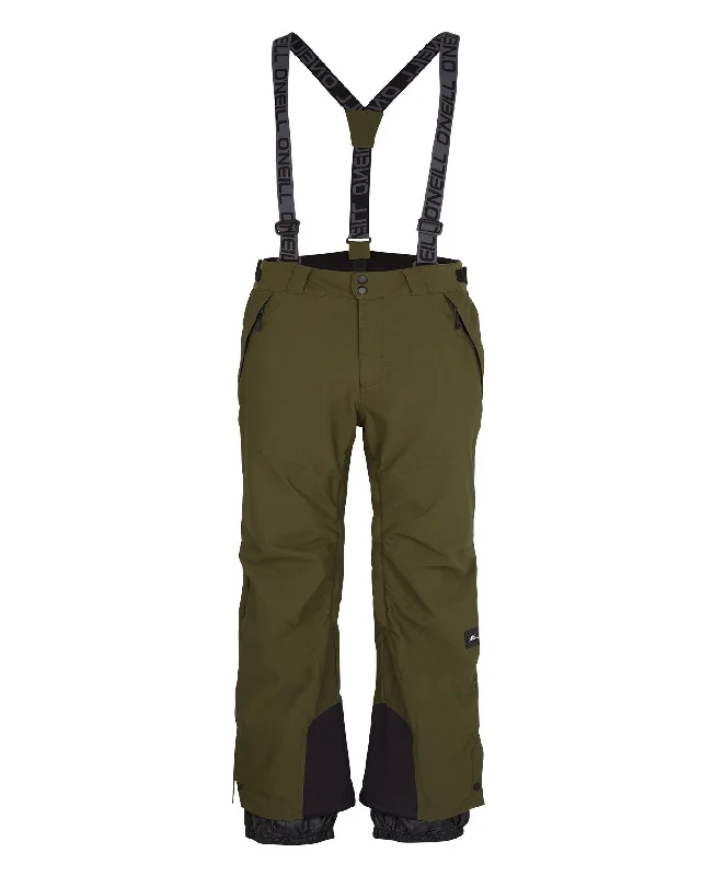 Men's Total Disorder Snow Pants - Forest Night Crop Discount,