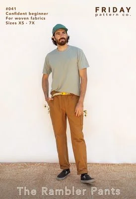 The Rambler Pants -- Friday Pattern Company Limited Edition Crop,