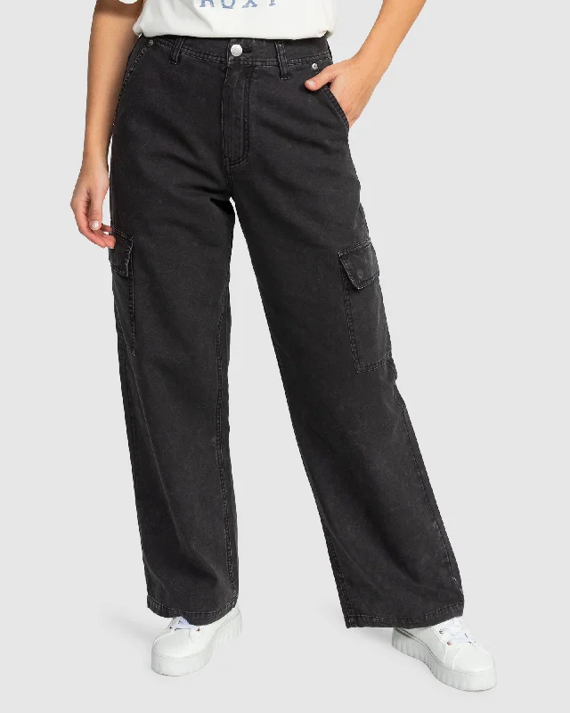 Womens Left Again Cargo Trousers Trousers Essential Wardrobe