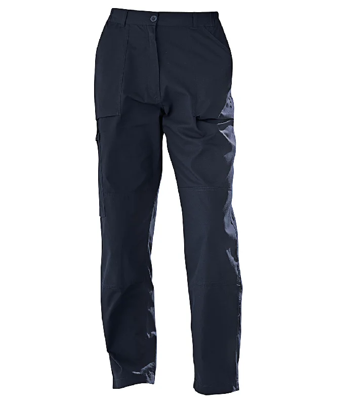 Navy* - Women's action trousers unlined Trousers Vintage Classic