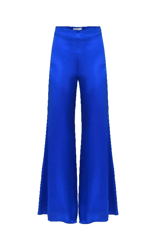 Anderson Silk Pants Wide-Leg Comfort,