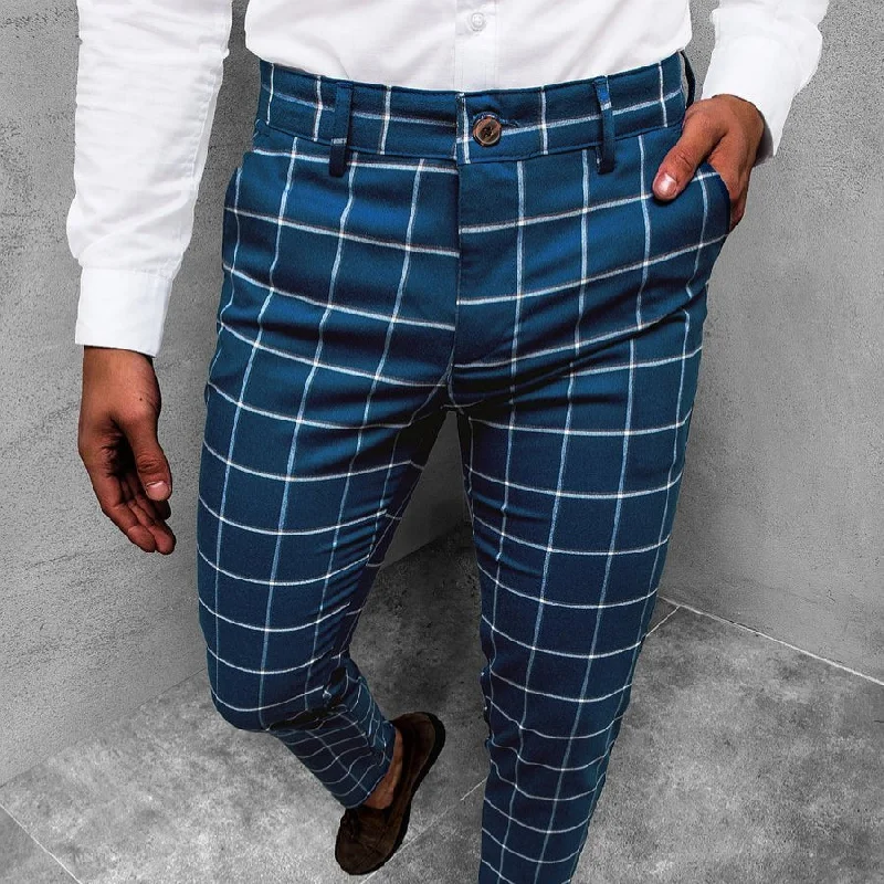 Cotton Bold Stripes Trousers （ML8217） Trousers Harem Relaxed Fit