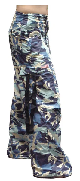 Girly Basic UFO Pants (Blue Camo) Limited Edition Stretch,