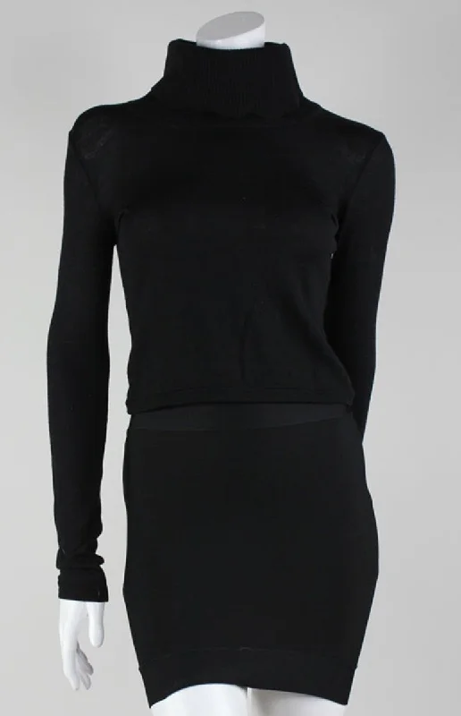 Helmut Lang Long Sleeve Turtleneck Sweater Petite Fleece Fabric Down Fabric Feather Fabric