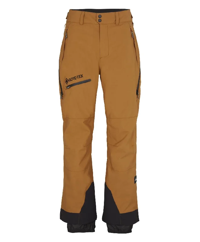 Men's GTX Psycho Snow Pants - Rich Caramel Trousers Skinny,