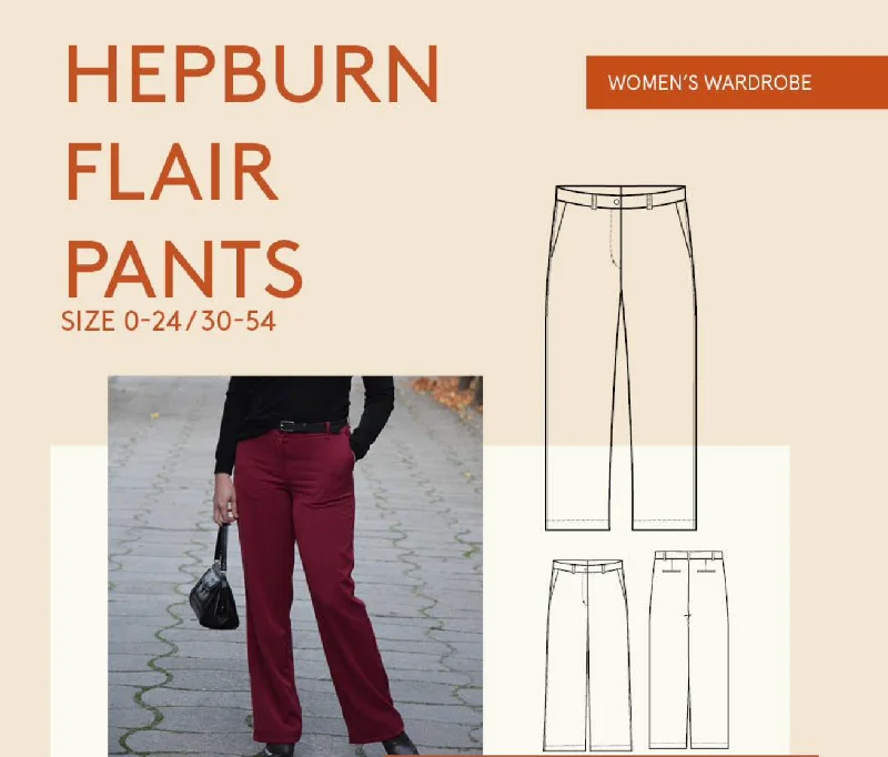 Hepburn Pants Pattern -- Wardrobe by Me Quality Crop,