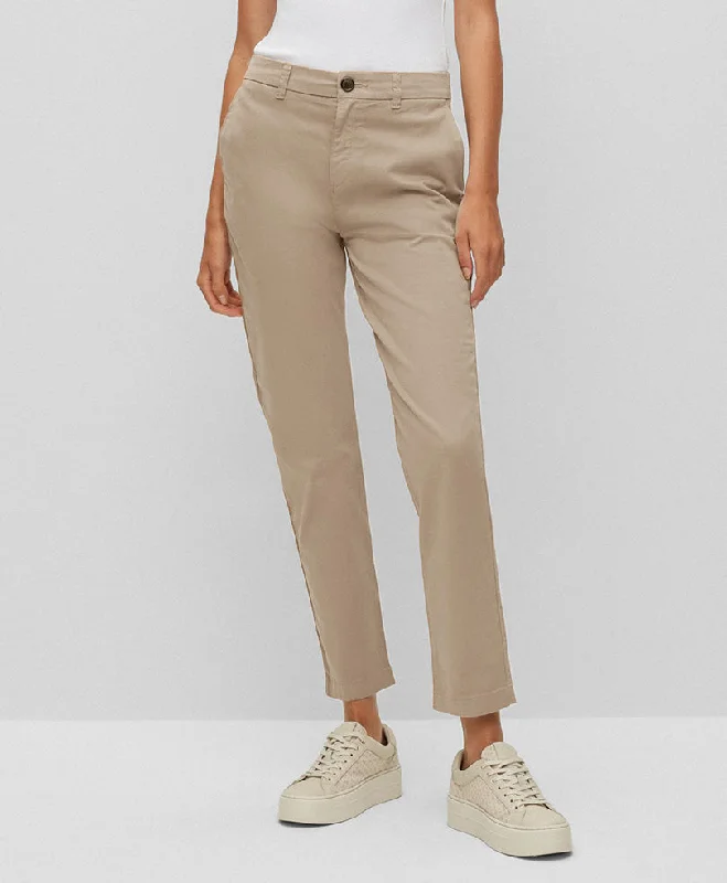 Skin Stretch Chino Pants (Women) Flared Jeggings,