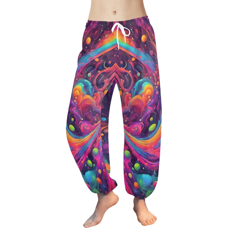 Galactic Dreamer Harem Pants Bootcut Clearance,