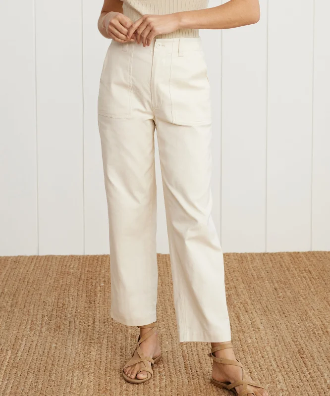 Cotton Linen Ranger Trouser Trousers chic elegant