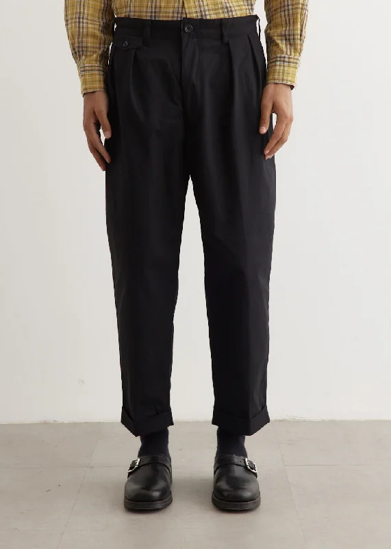 2 Pleats Twill Pants Pants Sale,