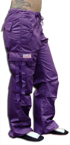 Girls "Hipster" UFO Pants (Purple) High-Waisted Skinny,