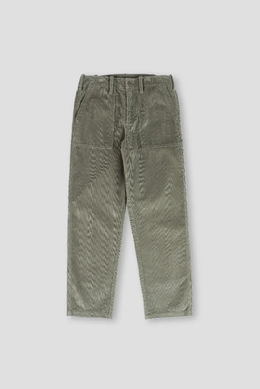 Corduroy Surplus Pant - Moss Green Comfort Jeans,